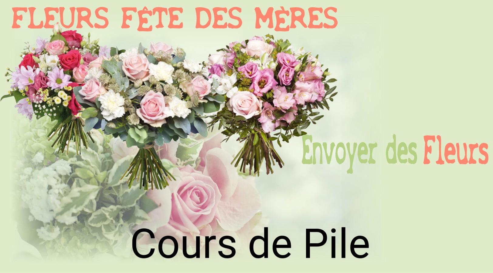 Bouquet de Fête des Mères livré à Cours-de-Pile